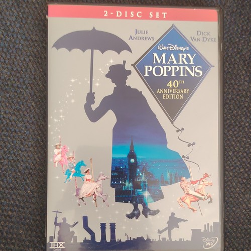 Mary poppins dvd disc 40th - dvd,