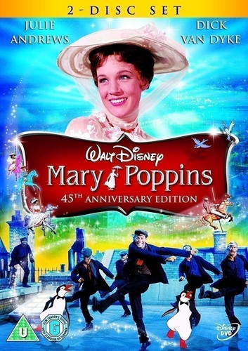Dvd mary poppins 45th - poppins, (45th