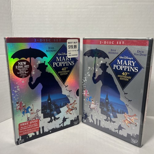 Mary poppins dvd - dvd, 40th