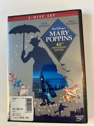 Mary poppins dvd - poppins, disney