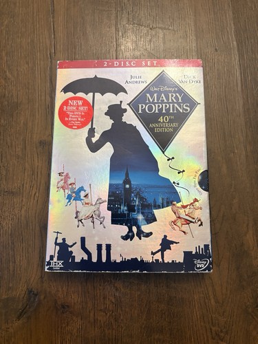 Mary poppins dvd 40th - poppins,